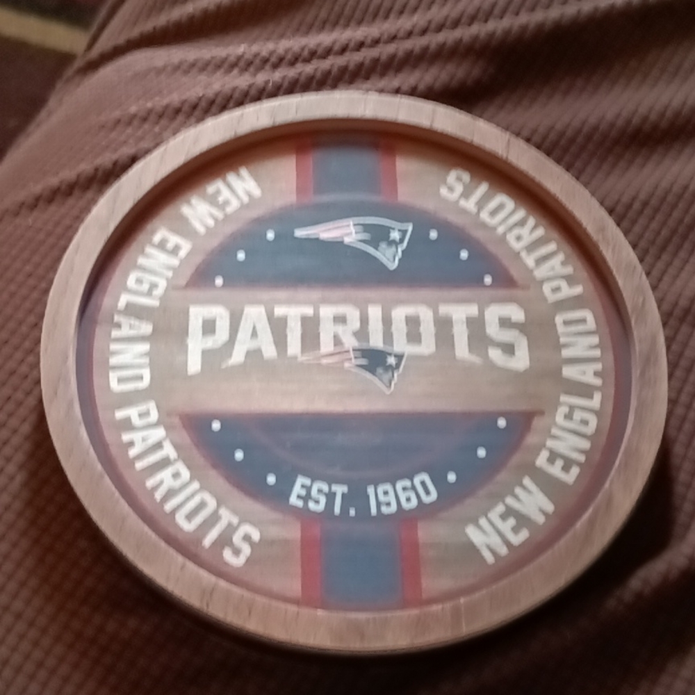 🏷️ 2 for $25🏷️ New England Patriots wall plaque